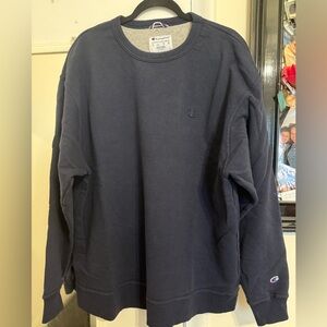 Champion Men's Deep Blue Crewneck Sweater